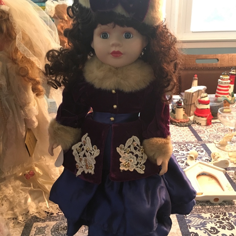 Brass Key Porcelain Dolls